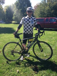 Ben Shein participating in the Ride to Conquer Cancer 2014